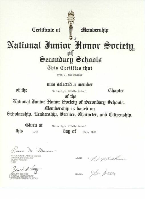National junior honor society essays
