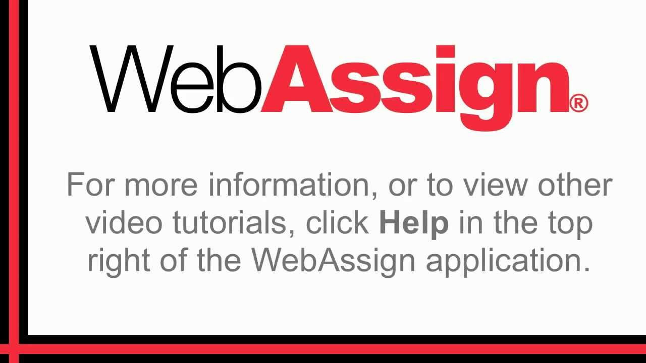 You can log in to WebAssign using any Web browser connected to the Internet.