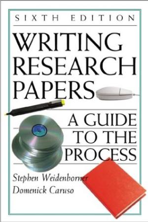 Writing research papers a guide to the process