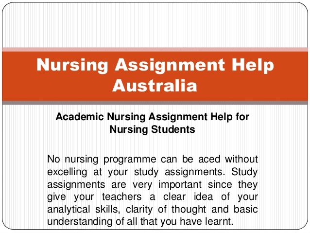 Nursing assignment